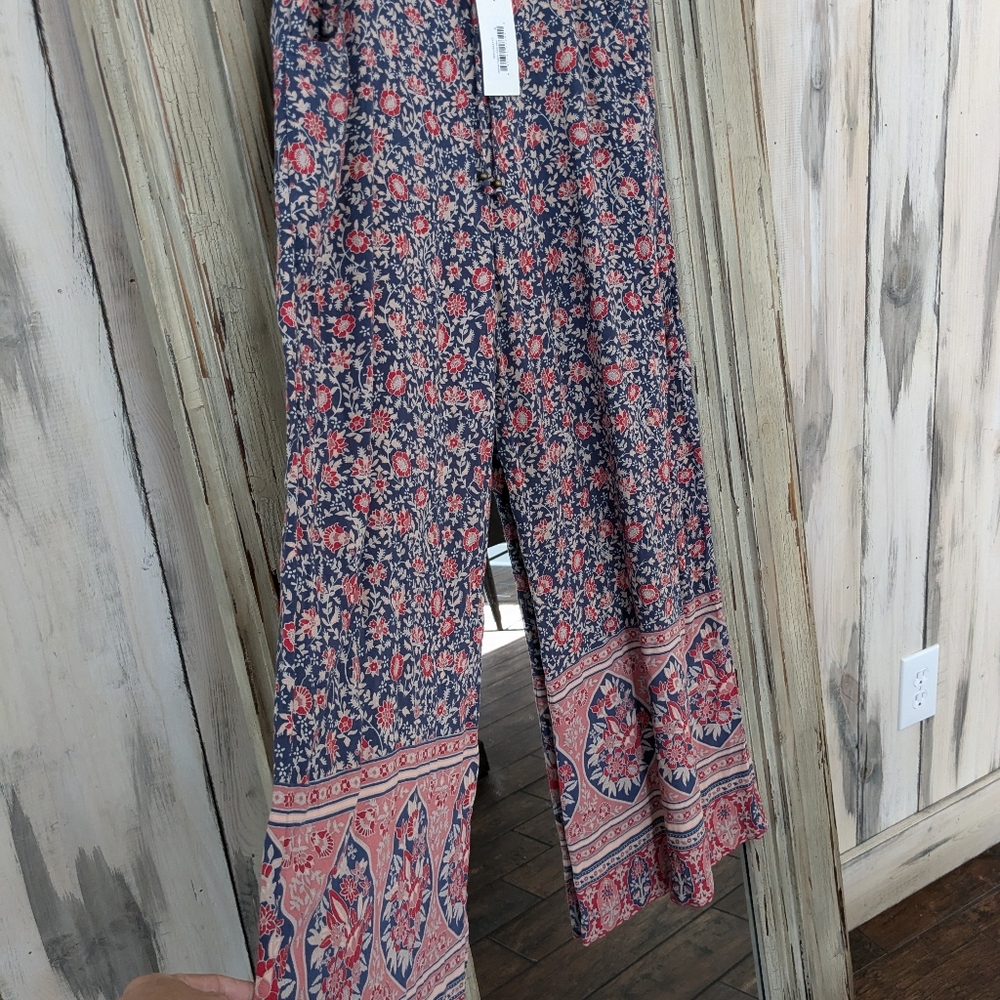 Spell and Gypsy Collective Jasmine Paiiazzo Pants Navy